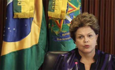 dilma rousseff favorita para la reeleccion